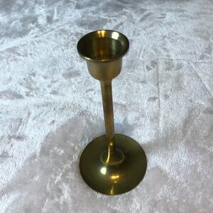 Vintage Solid Brass Elegant Gold Candlestick Holder Tabletop for Candlesticks 6”